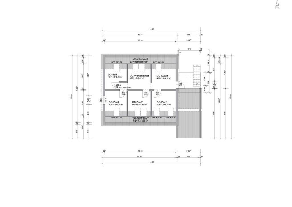 Moderne Ferienwohnung Fuer Familien Im Dachgeschoss Bosau Εξωτερικό φωτογραφία